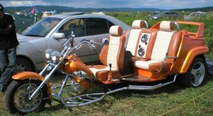 Тюнинг мотоциклов на Урале (24 фото)