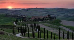 Рассветы и закаты Тосканы вобрали всю красоту мира (16 фото)