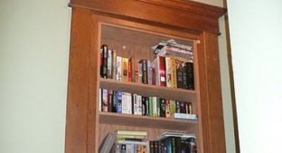 Книжный шкаф - мечта мужчины (3 фото)