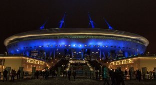 Открытие Зенит-арены на Крестовском острове (10 фото)