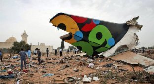 Авиакатастрофа в Триполи (7 фото)