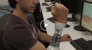 Современный технологический протез для людей без кисти рук