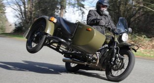 Мотоцикл "Урал" - особенности двухколесного полного привода (10 фото + 1 видео)