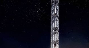 Новая башня в Эмиратах (8 фотографий)