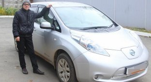 Владелец первого электрокара в Удмуртии: «Трачу в 7 раз меньше денег на авто» (7 фото)