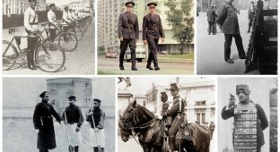 Исторические фото о тех, кто охранял покой наших предков (28 фото)