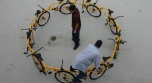 Круговой велосипед (6 фото)