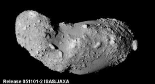 Посадка на астероид "вживую" (5 фото + 1 видео)
