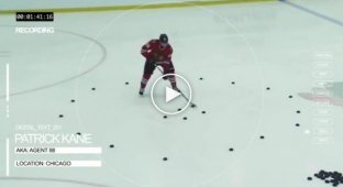 Хокейные способности и демонстрация на камеру