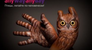 Раскрашенные руки теперь и в рекламе AnyWayAnyDay (20 фото)