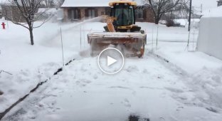 Как в Канаде чистят дороги от снега