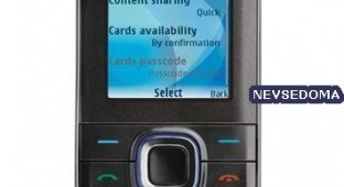 Новый Nokia 6212 classic - с поддержкой интересной NFC-технологии