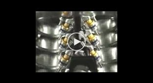 Работа двигателя от F1 Renault