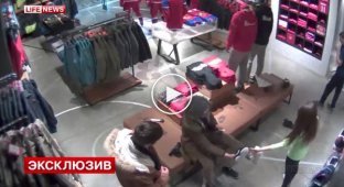 В Москве приезжий избил продавщицу
