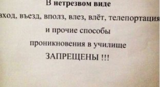 Смешные объявления, на которые можно наткнуться только в России (15 фото)