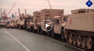США продолжают стягивать поближе к непредсказуемой Москве танки
