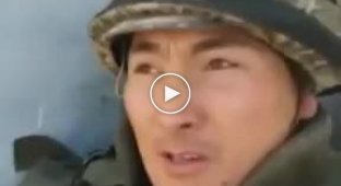Эмоциональное видео солдата во время взрывов на складе боеприпасов в Арыси (мат)
