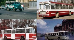 20 автобусов СССР: известные и забытые (21 фото)