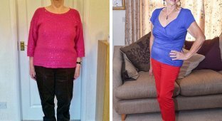 75-летняя британка ради любви сбросила 30 кг (6 фото)
