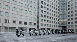 Учения московского ОМОНа: разгон несанкционированных митингов (29 фото)