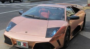 Компания Office-K представила Lamborghini Murcielago в розовом золоте (6 фото)