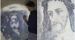 В подземной каменоломне в Нидерландах нашли 400-летние рисунки (10 фото)