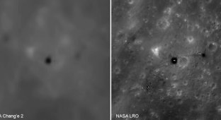 Впервые опубликованы китайские снимки мест посадок «Аполлонов» на Луне (1 фото)