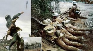 Опубликованы колоризированные снимки, повествующие о событиях Первой мировой (20 фото)