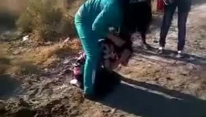 Видео жестокого избиения девушки