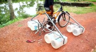 Изобретатель водного велосипеда и это было последнее его изобретение