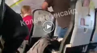 Неадекватный мужчина напал пассажиров рейса Магадан - Новосибирск