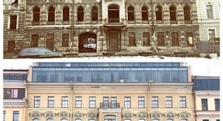 Архивные фотографии Санкт-Петербурга из серии "было/стало" (15 фото)
