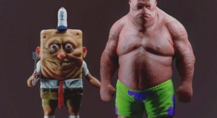 Спанч Боб и Патрик в 3D (5 фото)