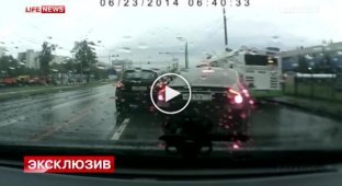 Водитель избил трех человек в московской пробке