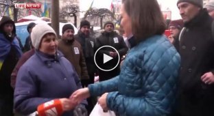 Представитель госдепа США приехала в Киев подержать митингующих
