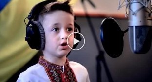 Гимн в исполнение детей Украины