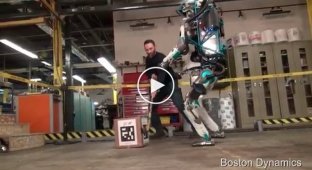 Непростая жизнь робота Atlas из Boston Dynamics (маты)