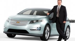 Первые официальные фото Chevrolet Volt (5 фото)