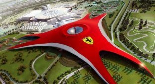 Ferrari Park - крутой парк аттракционов (8 фото)