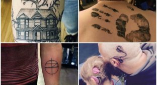 Памятные татуировки, за которыми стоит целая история (28 фото)