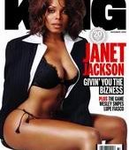 Janet Jackson в журнале King (4 фотографии)