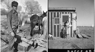 Нелёгкие 30-е: жизнь в штате Нью-Мексико в фотографиях (12 фото)