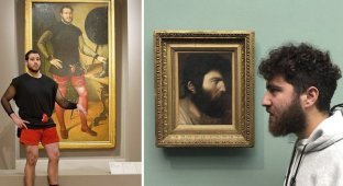 20 человек, которые случайно нашли свои портреты в музее (21 фото)