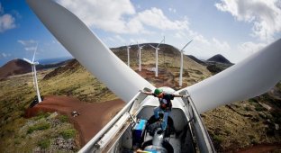 Использование силы ветра для производства электроэнергии (21 фото)