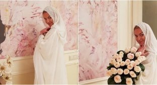 "Не идет тебе - глаза наглые": Волочкову осудили за фото в хиджабе (7 фото)