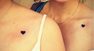 15 классные татуировок для матери и дочери (15 фото)
