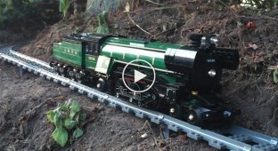 Самая большая, домашняя 50-метровая железная дорога из Lego