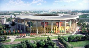 Чемпионат Мира по футболу 2018 года в России: проекты стадионов (16 фото)