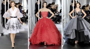 Неделя высокой моды в Париже Dior (весна 2012 Couture) (42 фото)