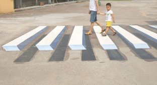 3D пешеходные переходы (5 фото)